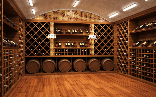 A little wine magic with a wine cellar